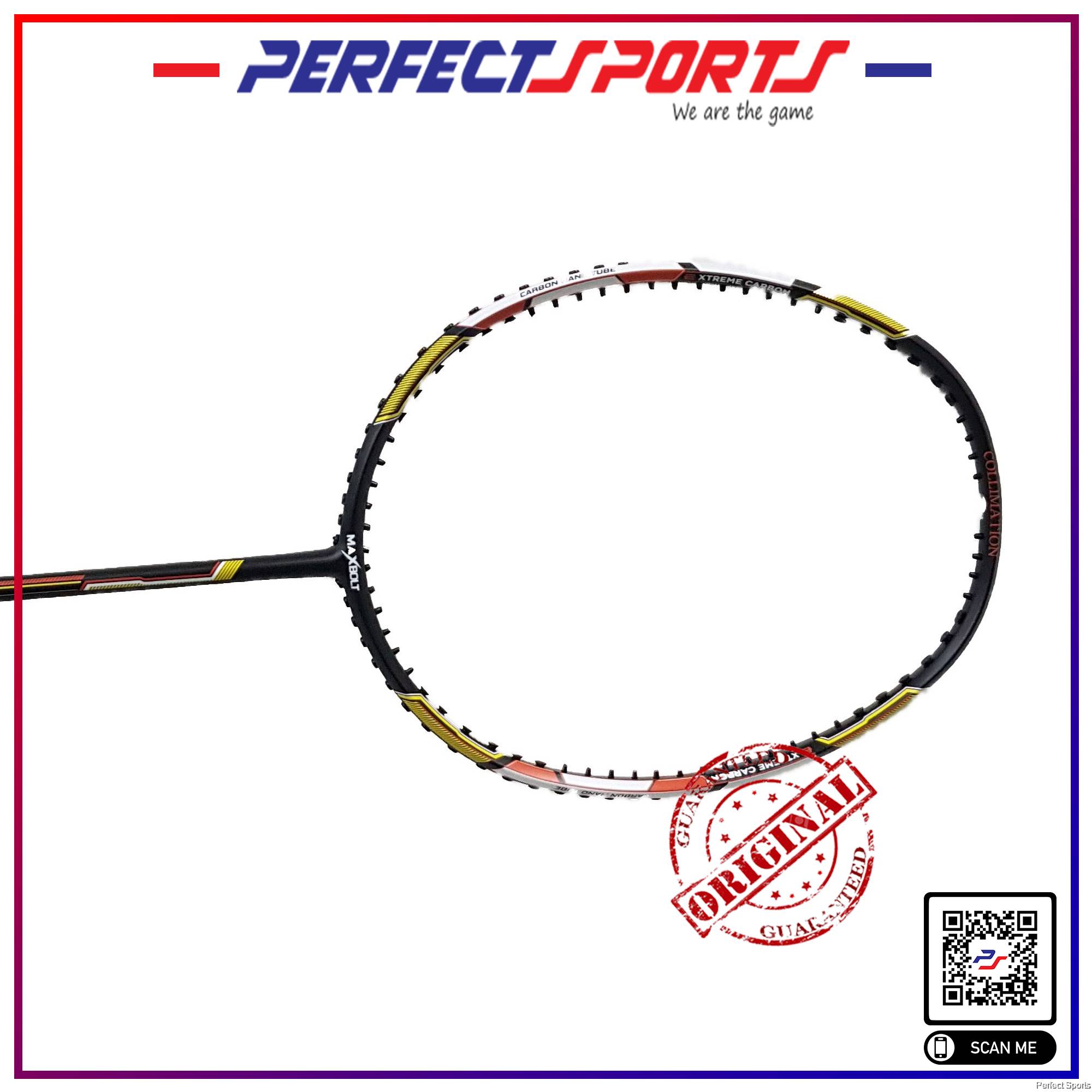 Perfect Sports Maxbolt 180G Badminton Racket Volumetric + Training