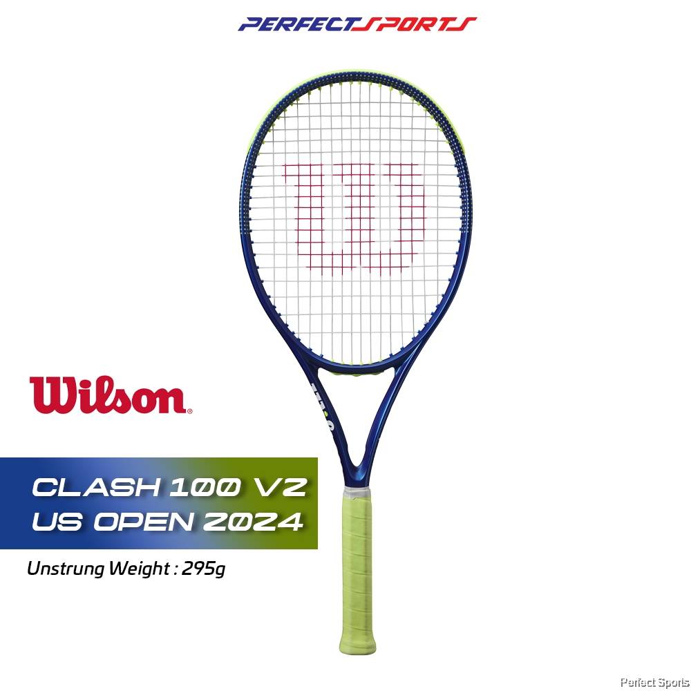 Free Strings + Grip] Wilson Clash 100 v2 US Open 2024 Tennis
