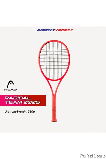 Free String + Grip] HEAD Radical TEAM 2025 Tennis Racket GRIP SIZE 1&2