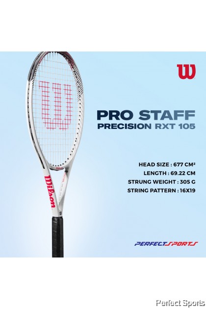 Free String + Grip] Wilson PRO STAFF PRECISION RXT 105 GRIP2 289G